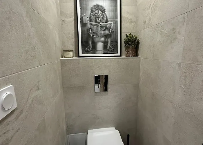 アパート Au Clair De Lune Luxury And Modernity *